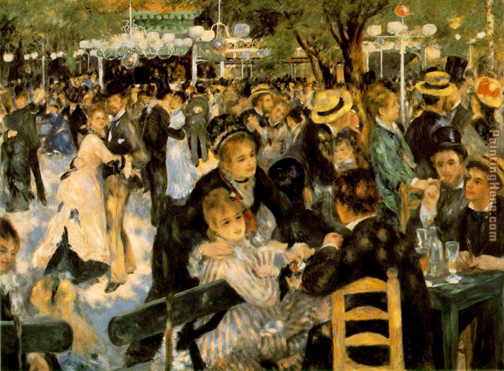 Pierre Auguste Renoir La Moulin de la Galette